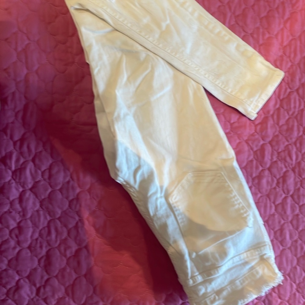 White jeans